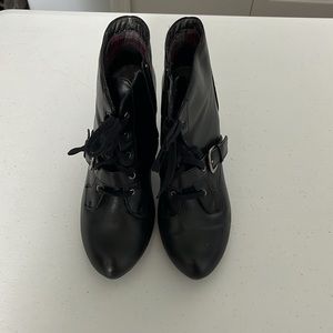 Jellypop Hepburn heeled ankle boots 10M